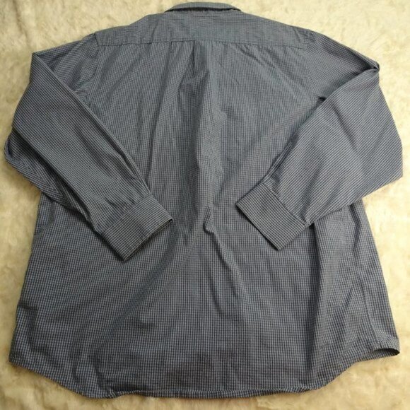 5.11 Tactical Blue Squares Snap Up Shirt Size Lg - Picture 2 of 5